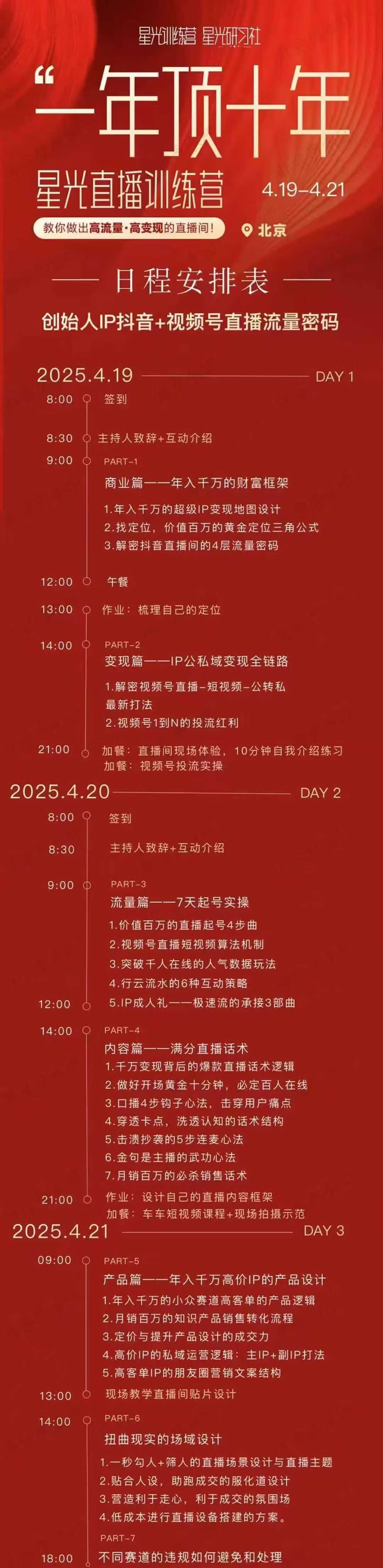 图片[2]-陈晶-星光研习社25年4月19-21日第十期线下课(价值9800元)_-就爱副业网