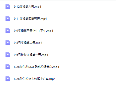 王校长2025年9月6号-12实操线上课(价值6980元)(赠送往期线下线上课)