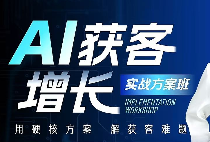 吴思晓AI获客变现2天2夜2026年线下课(价值9800元)