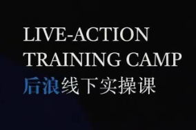 后浪-IP编导线下训练营原价9980元