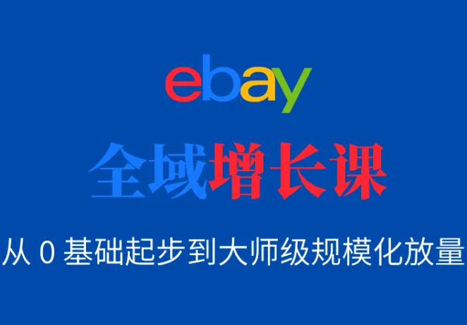 Vincent-2026 eBay全域增长(价值999元)